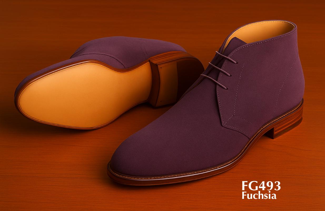 FG493-Botas Chukka-Fucsia
