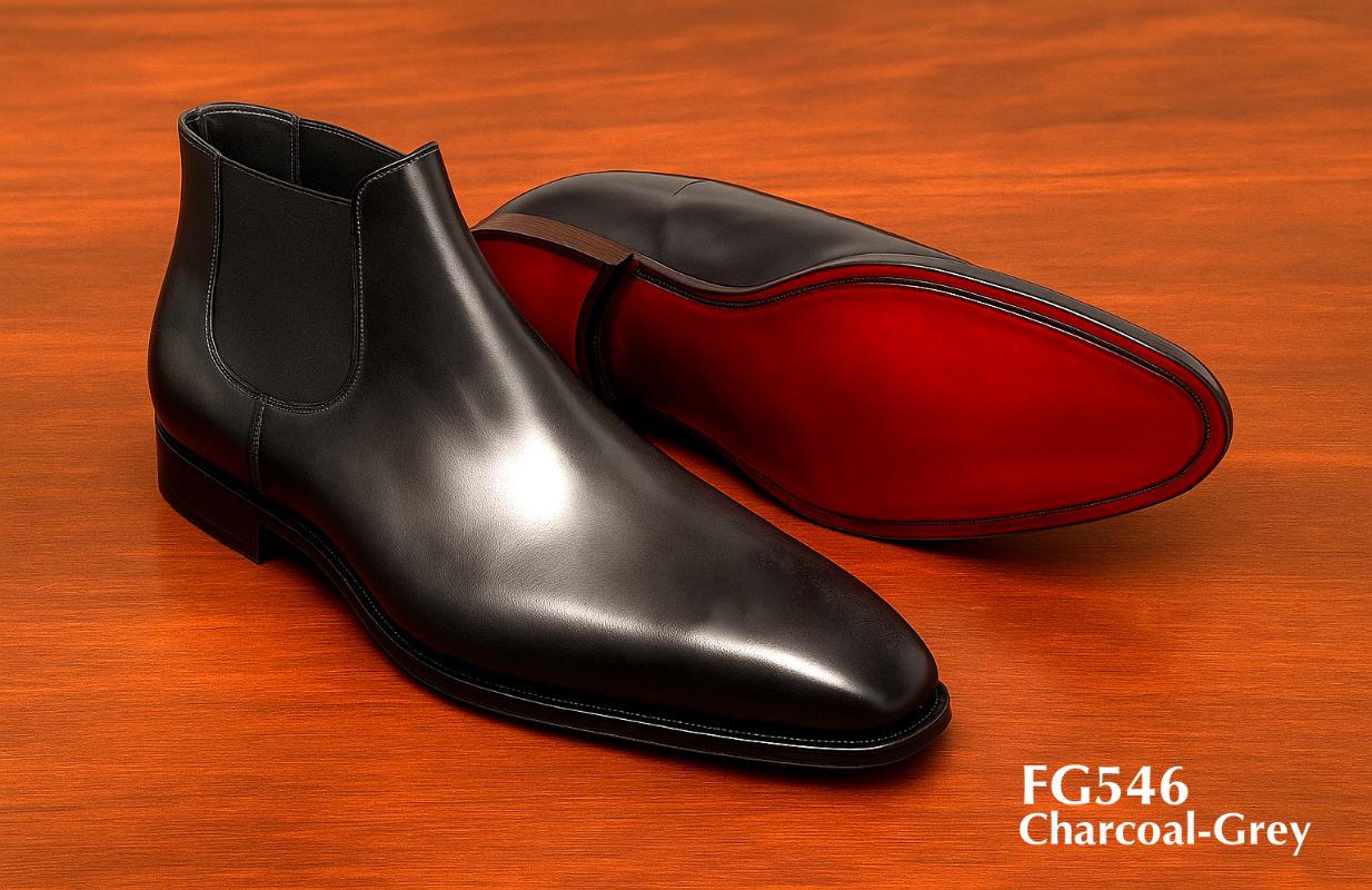 Botas Chelsea FG546 color gris antracita