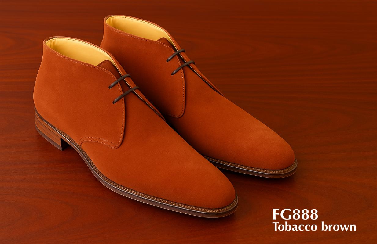 botas chukka fg888 color marrón tabaco