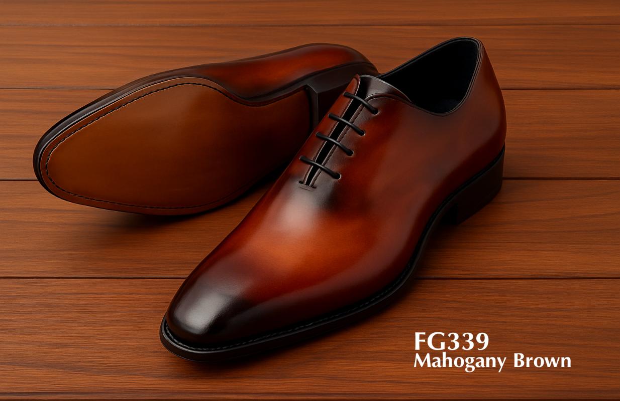 Zapato Patina bicolor pintado a mano