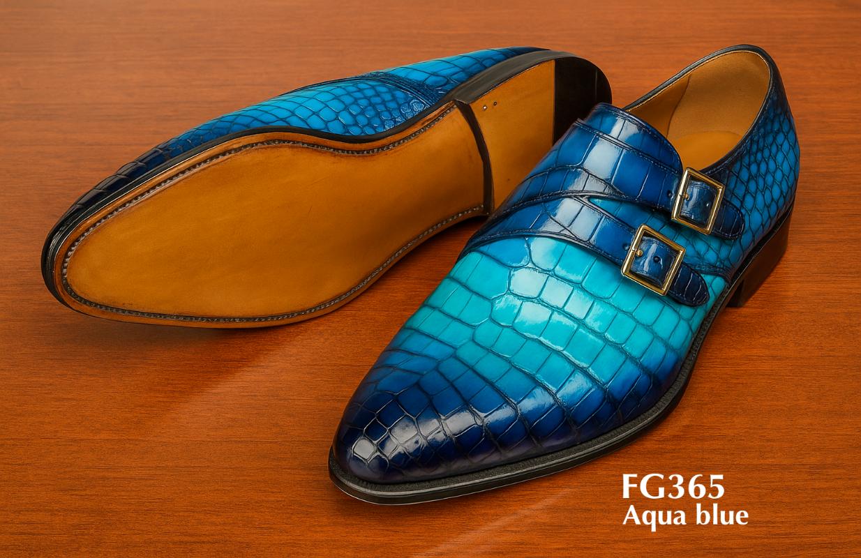FG365-Zapato-monkstrap-cuero-piel-de-croco-azul-aqua