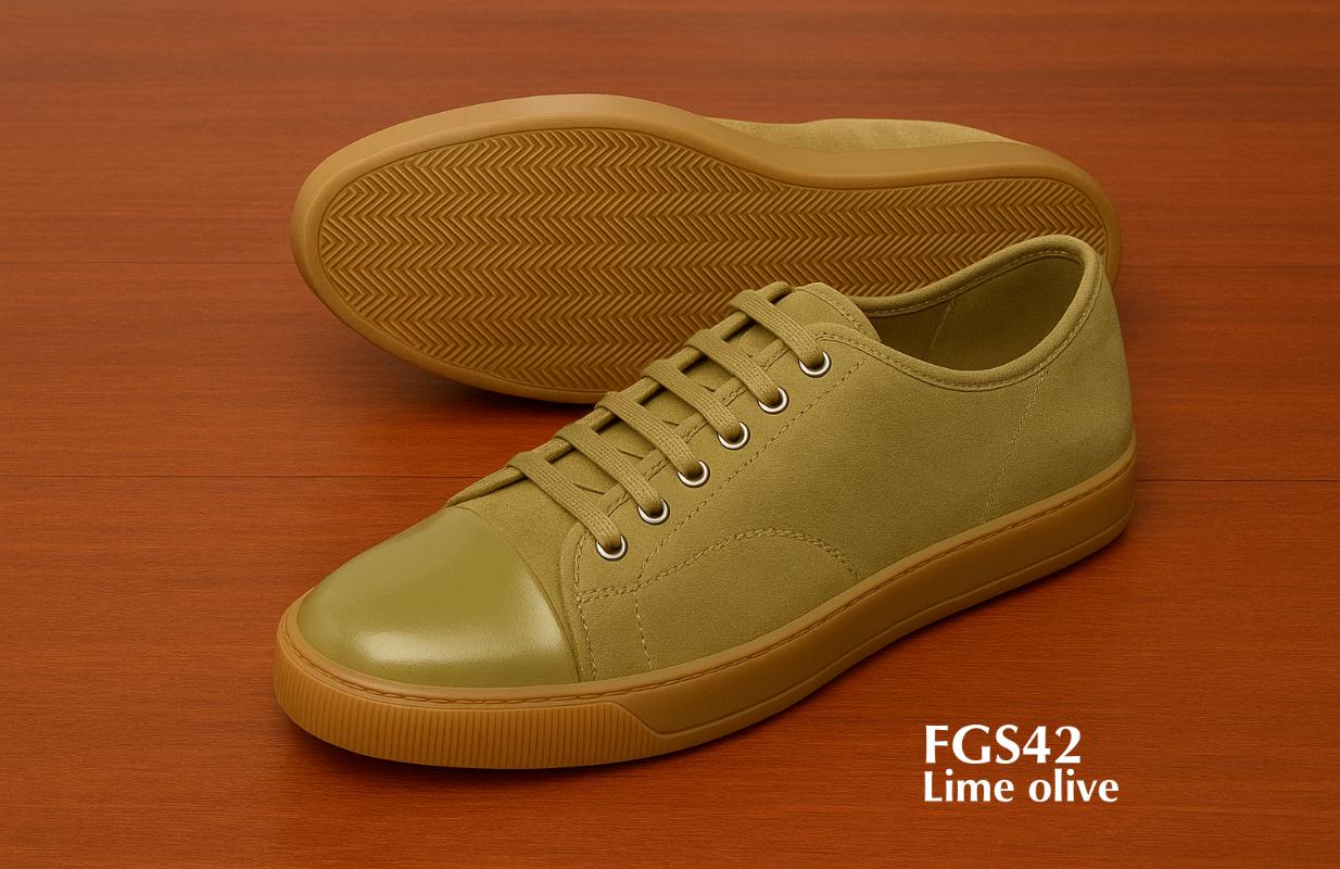 Zapatillas FGS42 color lima y oliva