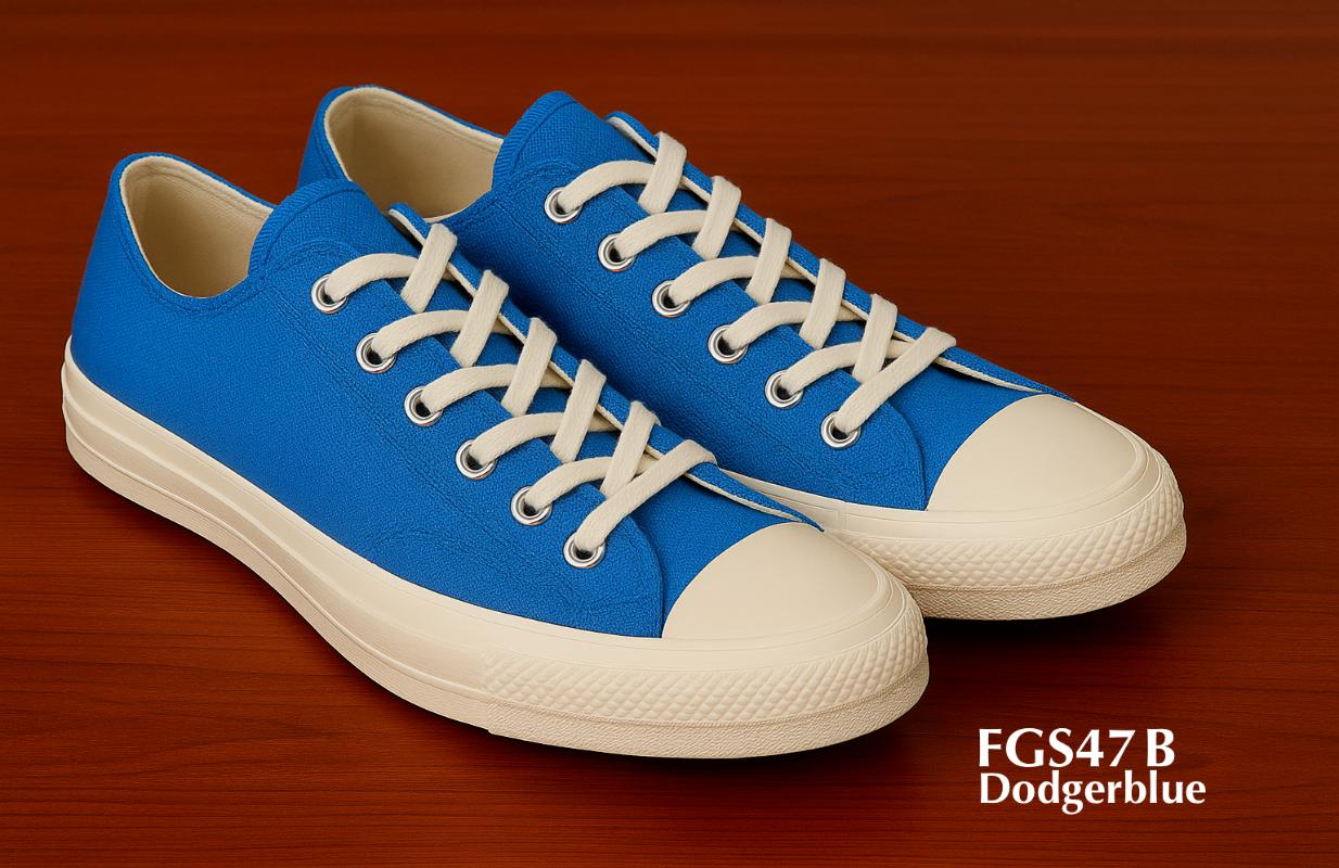 Zapatillas de lona FGS47B, color azul Dodger