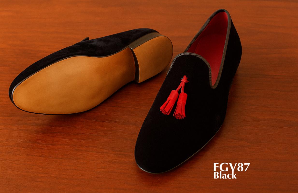 comprar zapatillas con borla rojas